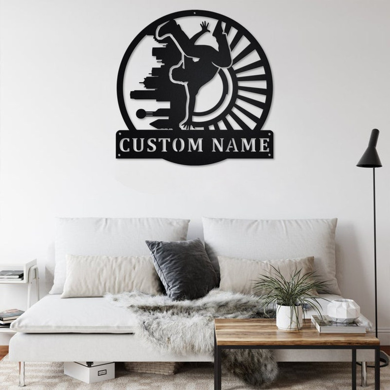 Personalized Breakdancing Metal Sign | Breakdancing Metal Wall Art | Breakdancing Metal Sign | Breakdancing Lover | Breakdancing Gift