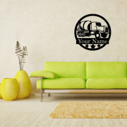 Construction Collection Concrete mixer customized sign, cement mixer truck metal sign, metal wall decor