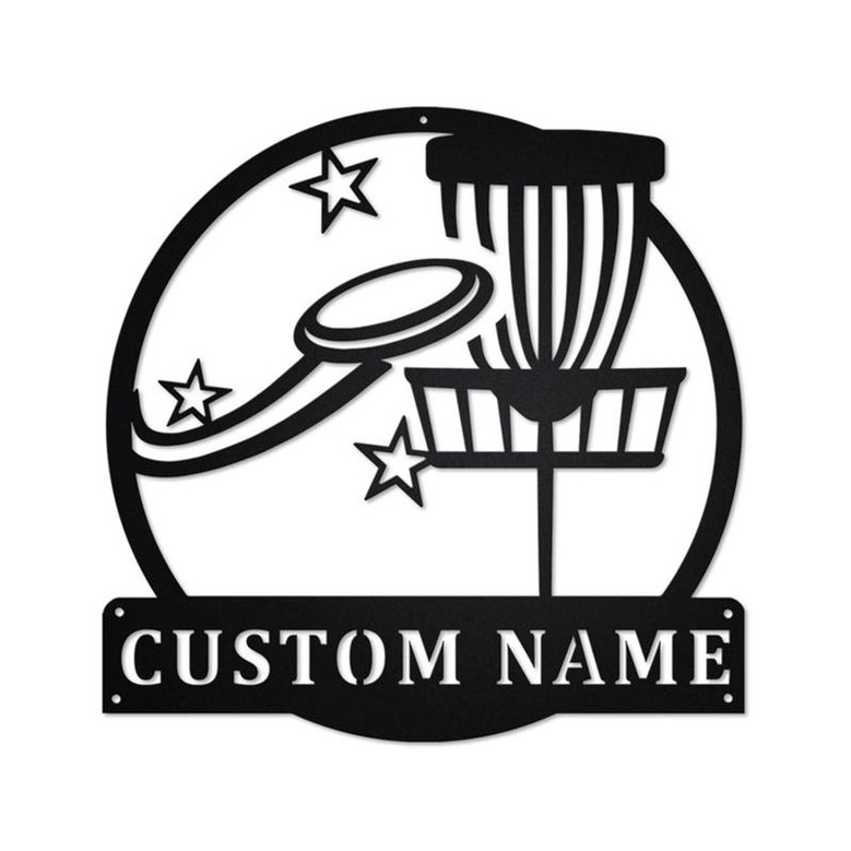 Personalized Disc Golf Metal Sign | Disc Golf Metal Wall Art | Disc Golf Metal wall Decor | Disc Golf Lover | Disc Golf Gift | Disc Golf