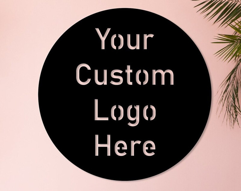 Custom Sign, Custom Metal Logo, Personalized Metal Sign, Custom Design Sign, Your Business Logo