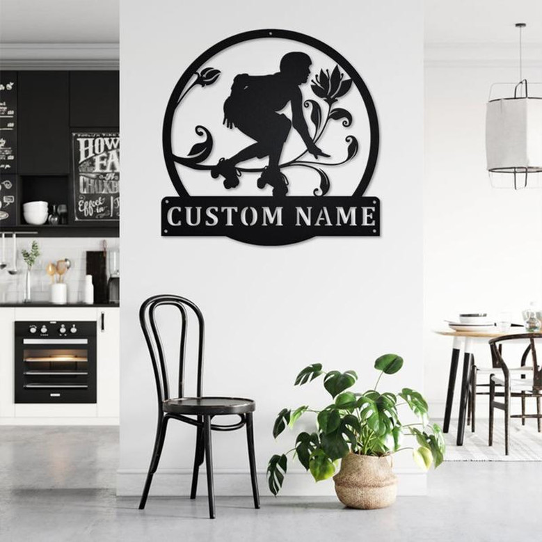 Personalized Roller Derby Metal Sign | Roller Derby Metal Wall Art | Roller Derby Metal wall Decor | Roller Derby Lover Gift | Roller Derby