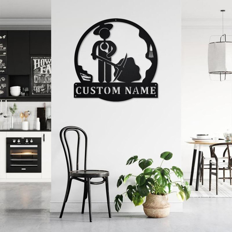 Archaeology Personalized Monogram Metal Wall Decor | Archaeology Metal Sign | Gifts For Archaeologist | Archaeologist Gift | Archaeology