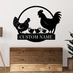 Chicken Coop Metal sign