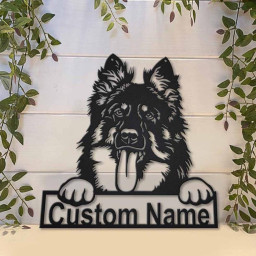 Personalized Bohemian Shepherd Dog Metal Sign Art | Custom Bohemian Shepherd Dog Metal Sign | Dog Gift | Birthday Gift | Animal Funny