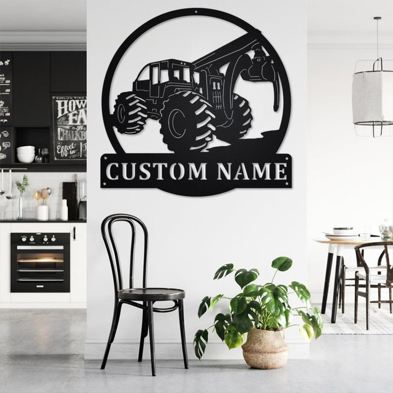 Custom Skidder Metal Wall Art, Personalized Skidder Name Sign Decoration For Room, Skidder Metal Home Decor, Custom Skidder, Skidder Decor