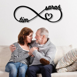 Custom Metal Name Sign, Family Name Metal Sign, Personalized Last Name Sign, Door Hanger, Outdoor Metal Sign, Wedding Gift, Monogram Sign