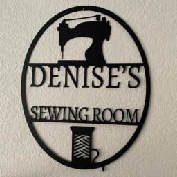 Sewing Room Sign, Personalized Sewing Sign. Metal Sewing Sign, Gift For Her, Gift For Grandma Gift For Mom, Grandma