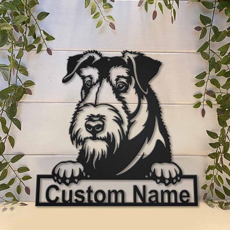 Personalized Velshterer Dog Metal Sign Art | Custom Velshterer Dog Metal Sign | Dog Gift | Birthday Gift | Animal Funny