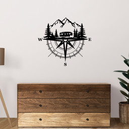 Campsite Metal Sign