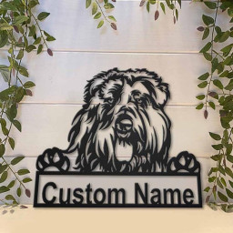 Personalized Bouvier Des Flandres Dog Metal Sign Art | Custom Bouvier Des Flandres Dog Metal Sign | Dog Gift | Birthday Gift | Animal Funny