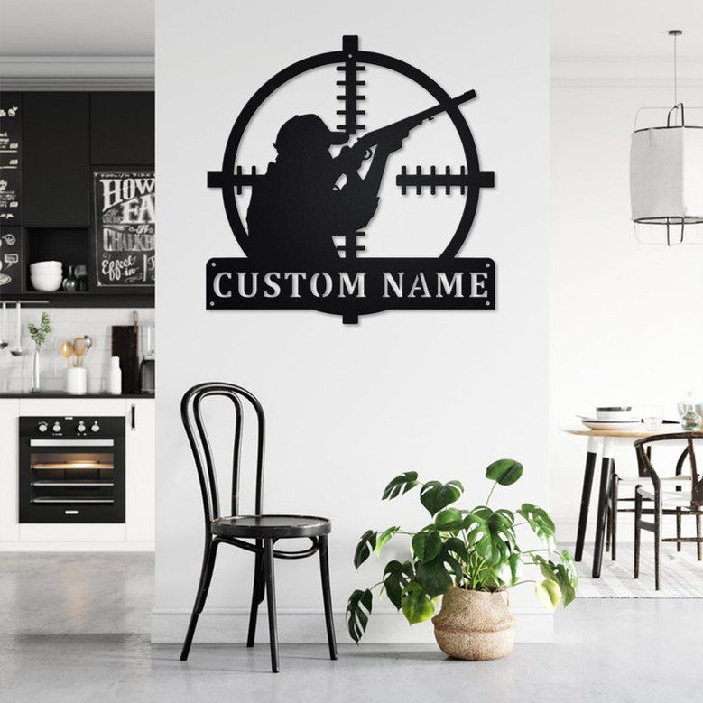 Personalized Shooting Sports Metal Sign | Shooting Sports Metal Wall Art | Shooting Sports Metal wall Decor | Shooting Sports Gift