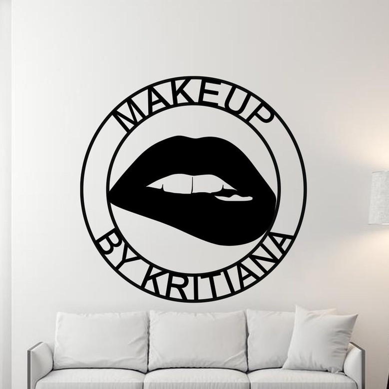 Makeup Salon Sign, Nail Salon Business Sign, Personalized Makeup Sign, Custom Nail Salon Sign, Beauty Salon Decor, Nail Salon Decor, Nails