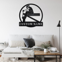 Personalized Ironworker Metal Sign | Ironworker Metal Wall Art | Ironworker Metal wall Decor | Ironworker Gift | Custom Ironworker