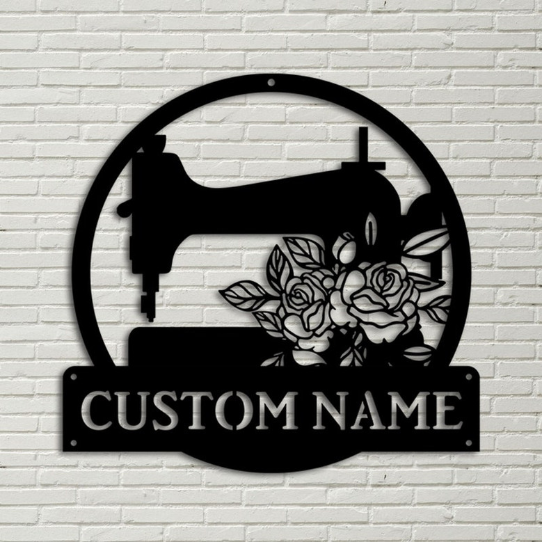 Personalized Floral Hedgehog Monogram Metal Sign Art, Custom Floral Hedgehog Metal Sign, Hedgehog Lover Sign Decoration For Living Room