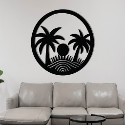 Summer Metal Wall Art