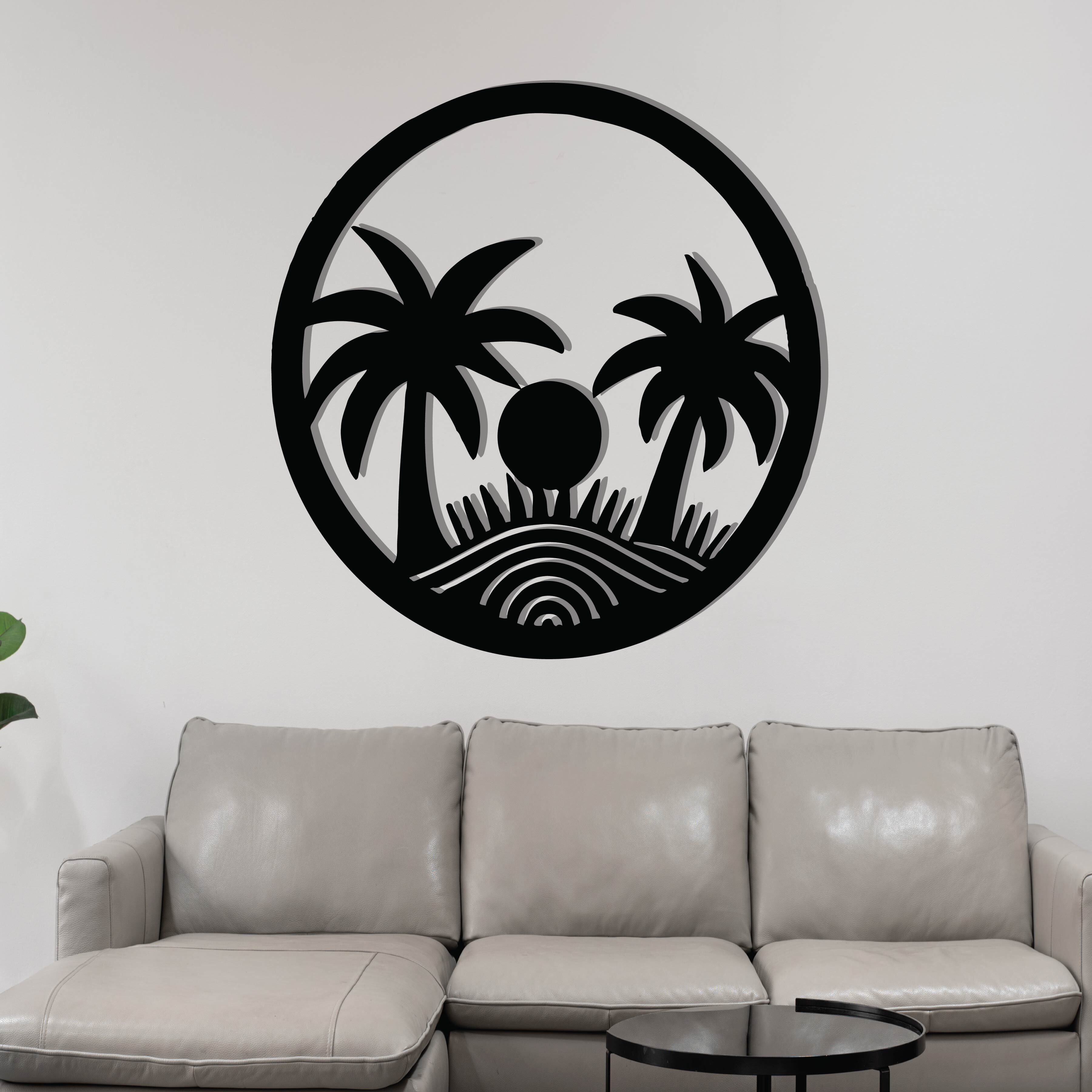 Summer Metal Wall Art
