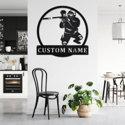 Personalized Paintball Metal Sign | Paintball Metal Wall Art | Paintball Metal wall Decor | Paintball Lover Gift | Custom Paintball