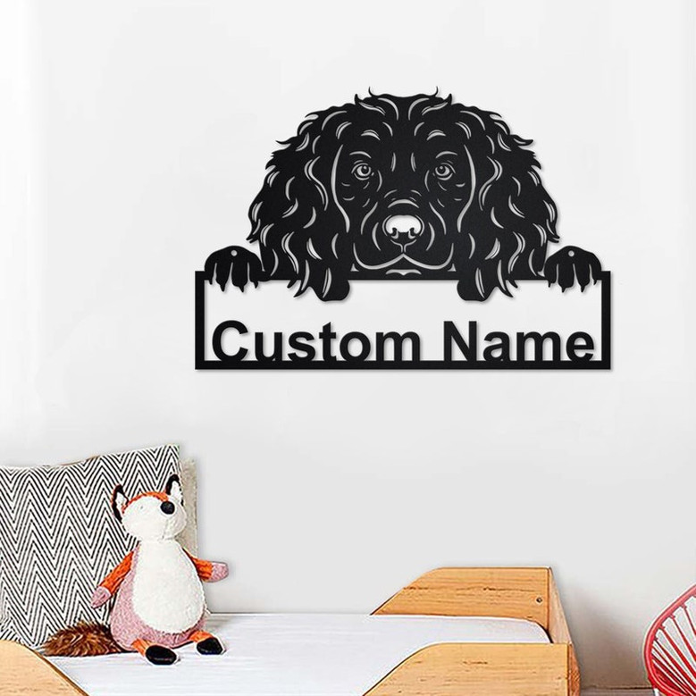 Personalized Boykin Spaniel Metal Sign | Boykin Spaniel Metal Wall Art | Dog Metal Sign | Dog Lover Gift | Custom Dog | Boykin Spaniel