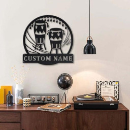 Personalized Conga Music Metal Sign Art | Custom Conga Music Metal Sign | Conga Gifts for Men | Conga Gift | Music Gift