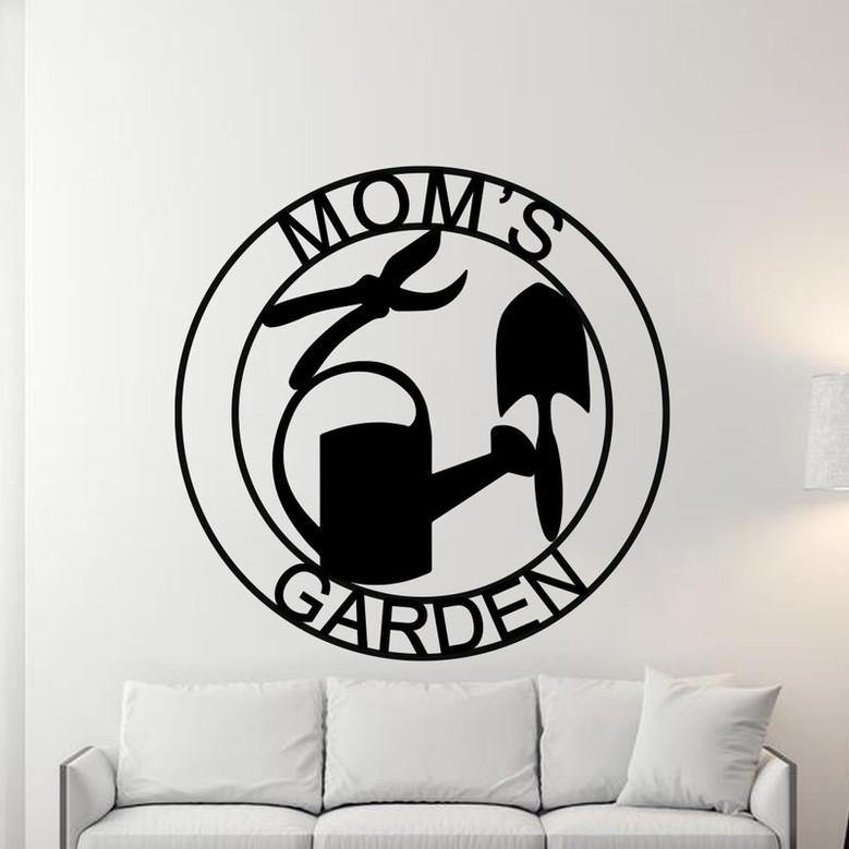 Mothers day gift, Personalized Mothers day Gift, Gift for Mom, Custom Garden Metal Sign, Personalized Garden Sign, Garden Business Name