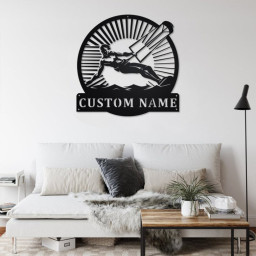 Personalized Kitesurfing Metal Sign | Kitesurfing Metal Wall Art | Kitesurfing Metal wall Decor | Kitesurfing Lover Gift | Kitesurfing