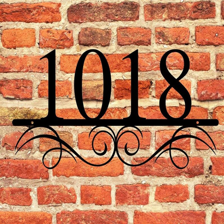 Custom Metal Address Sign, Address Numbers for House, Address Plaque, House Number Plaque Metal Address Numbers Address Plaque House Numbers