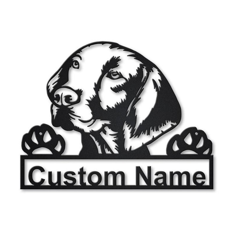 Personalized Hungarian Vizsla Dog Metal Sign Art | Custom Hungarian Vizsla Dog Metal Sign | Birthday Gift | Animal Funny