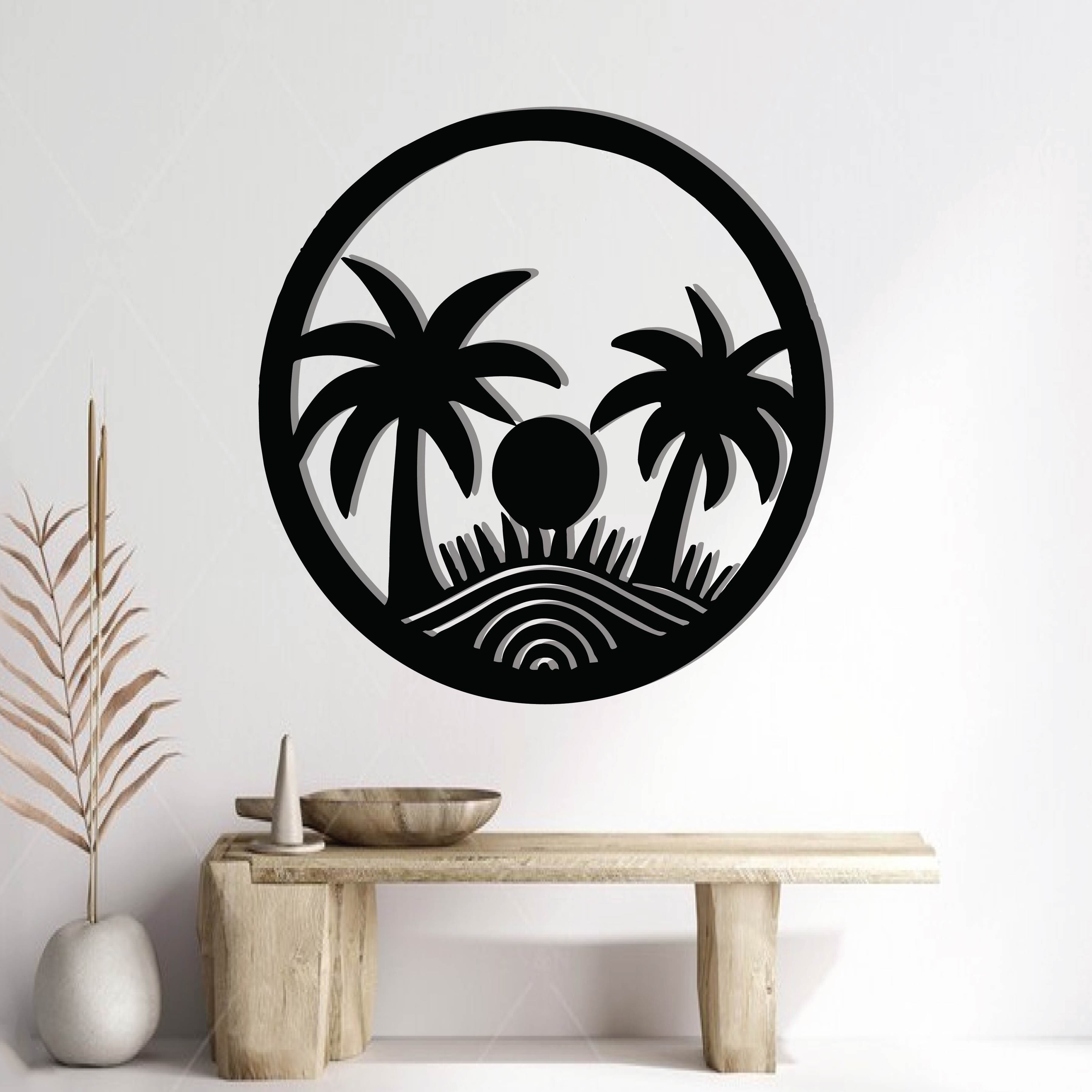 Summer Metal Wall Art