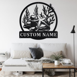 Custom Starfish Metal Wall Art, Personalized Starfish Name Sign Decoration For Room, Starfish Home Decor, Custom Starfish, Starfish Lover