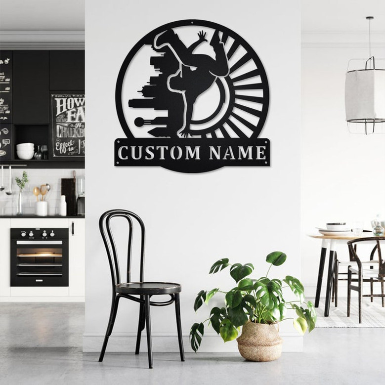 Personalized Breakdancing Metal Sign | Breakdancing Metal Wall Art | Breakdancing Metal Sign | Breakdancing Lover | Breakdancing Gift