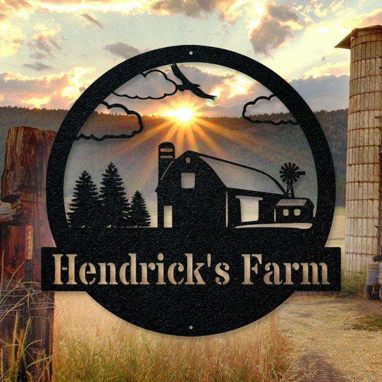 Metal Farm Barn Sign-metal Sign