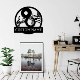 Personalized Sousaphone Monogram Metal Sign Art, Custom Sousaphone Monogram Metal Sign, Musical Instrument, Sousaphone Gift, Music Gift