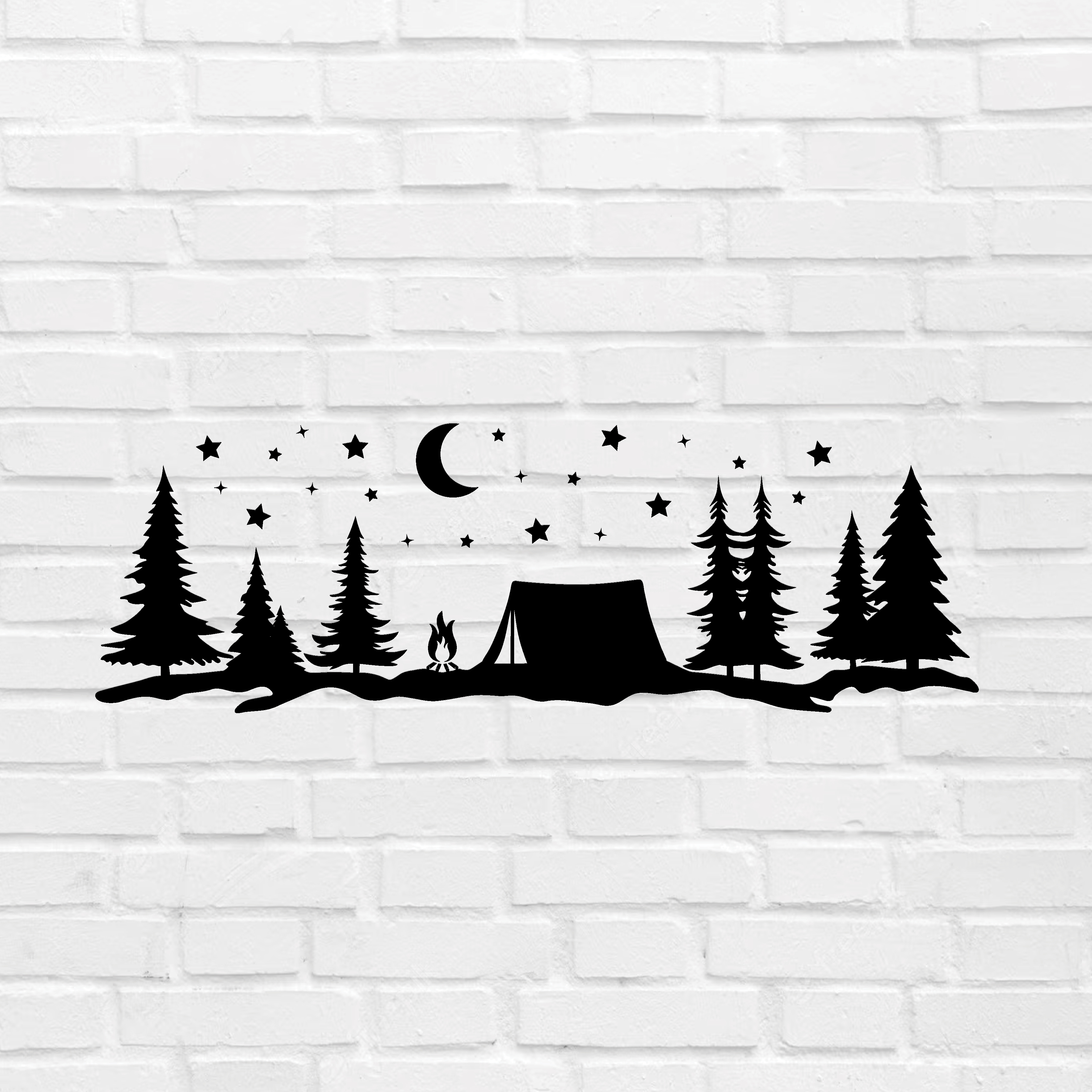 Campsite Metal Sign