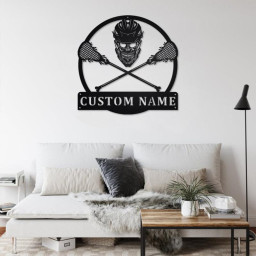 Personalized Lacrosse Metal Sign | Lacrosse Metal Wall Art | Lacrosse Metal wall Decor | Lacrosse Lover Gift | Custom Lacrosse | Lacrosse