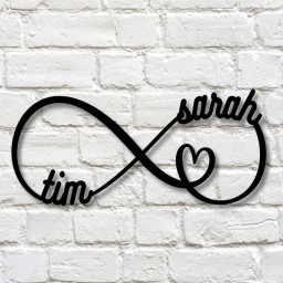 Metal Infinity Sign, Mom and Son Sign, Mom and Daughter Sign, Mothers Day Gift, Mom Signs for Mothers Day, Mom Gift from Son, from Daughter