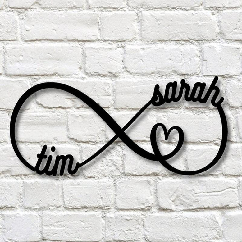 Metal Infinity Sign, Mom and Son Sign, Mom and Daughter Sign, Mothers Day Gift, Mom Signs for Mothers Day, Mom Gift from Son, from Daughter