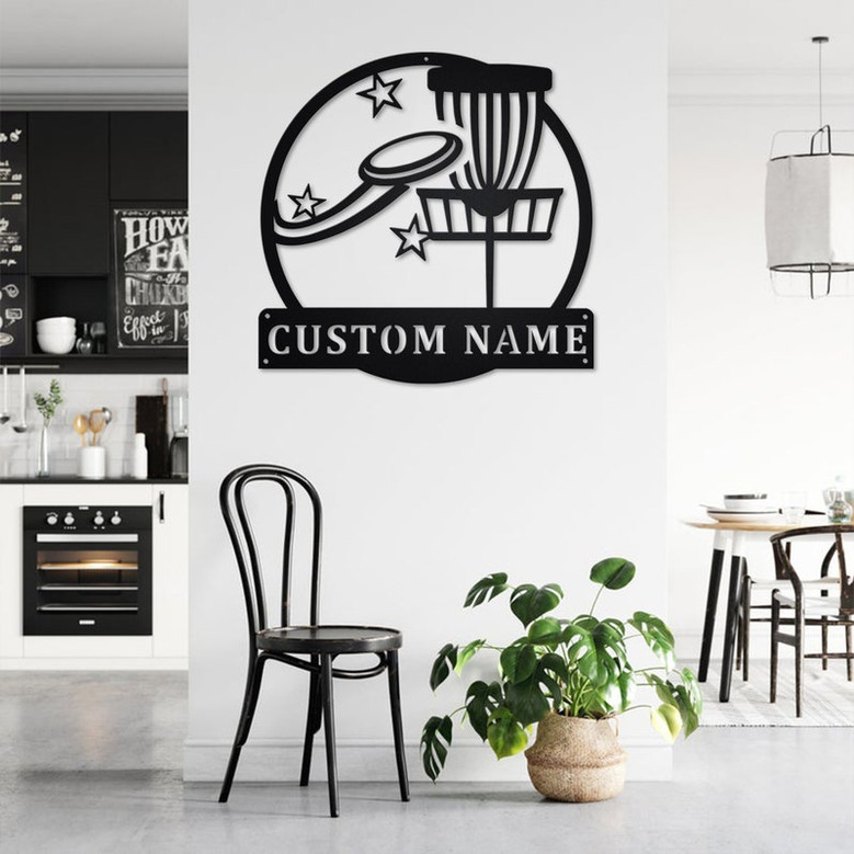 Personalized Disc Golf Metal Sign | Disc Golf Metal Wall Art | Disc Golf Metal wall Decor | Disc Golf Lover | Disc Golf Gift | Disc Golf