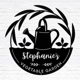 Personalized Vegetable Garden Sign | Gift for Gardener | Custom Vegetable Garden Name Sign | Personalized Gardening Gift