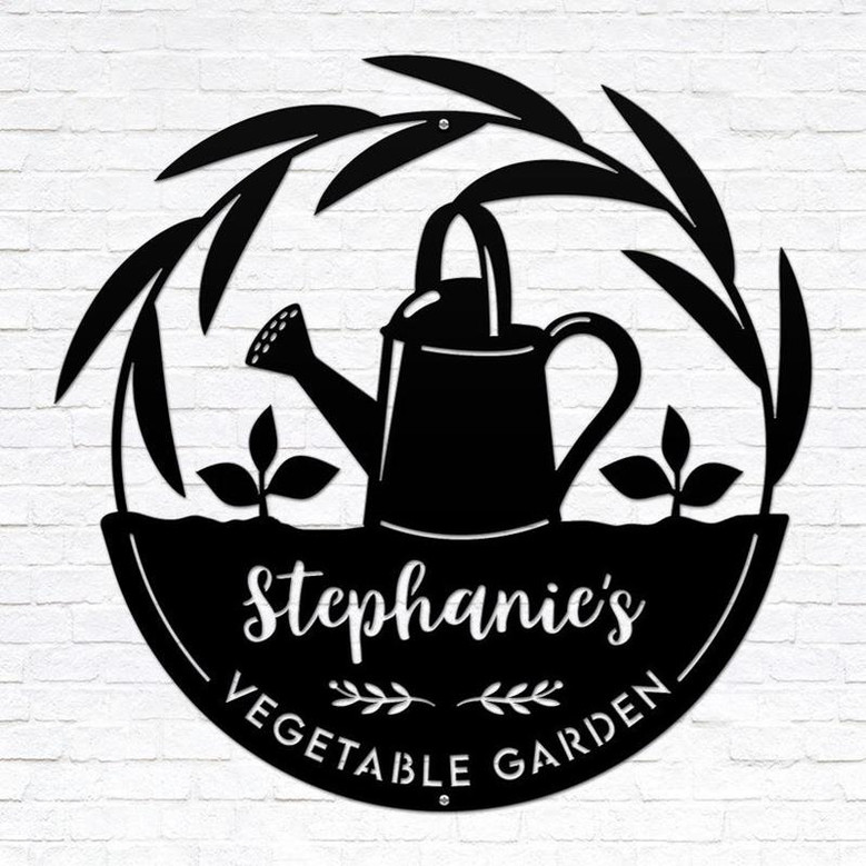 Personalized Vegetable Garden Sign | Gift for Gardener | Custom Vegetable Garden Name Sign | Personalized Gardening Gift
