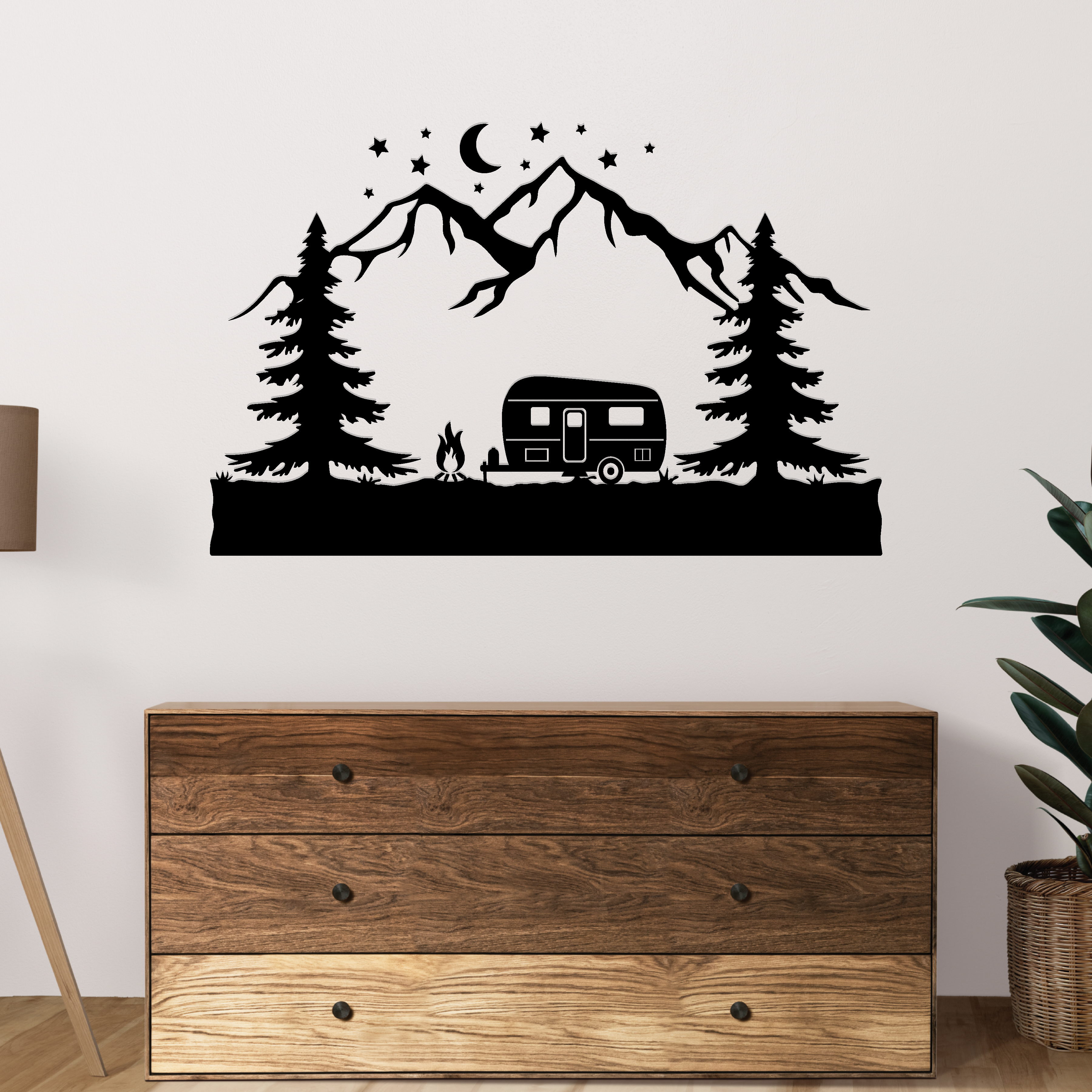 Campsite Metal Sign