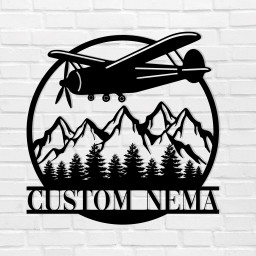 Aircraft Metal Signs