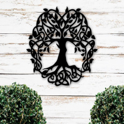 Organic Tree Of Life Wall Art Farm House Rustic Home Decor Custom Metal Art Tree Of Life Wall Art Unique Gift Ideas