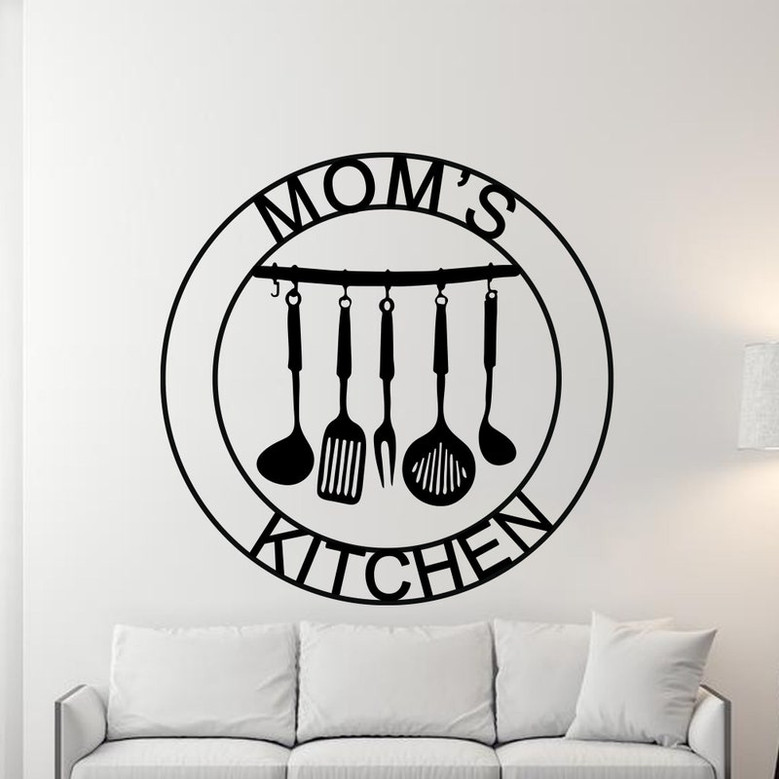 Custom Kitchen Sign, Personalized Kitchen Sign, Metal Kitchen Sign, Kitchen Gift, Kitchen Decor, Gifts for her, gift for mom, Mothers Day