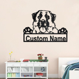 Personalized Anatolian Shepherd Metal Sign | Anatolian Shepherd Metal Wall Art | Dog Metal Sign | Anatolian Shepherd Lover Gift | Dog Lover