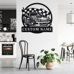 Personalized Auto Racing Metal Sign | Auto Racing Metal Wall Art| Auto Racing Metal Sign | Auto Racing Lover | Auto Racer Gift | Auto Racing