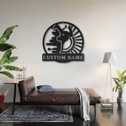 Personalized Breakdancing Monogram Metal Sign Art , Custom Breakdancing Metal Sign, Breakdancing Lover Sign Decoration For Living Room