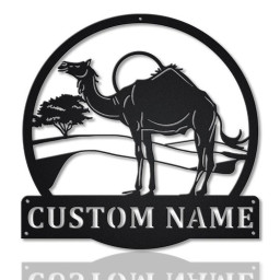 Personalized Camels Animal Metal Sign | Custom Camels Metal Sign | Hobbie Gifts | Birthday Gift | Camels Sign