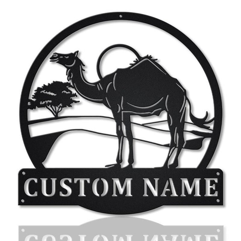 Personalized Camels Animal Metal Sign | Custom Camels Metal Sign | Hobbie Gifts | Birthday Gift | Camels Sign