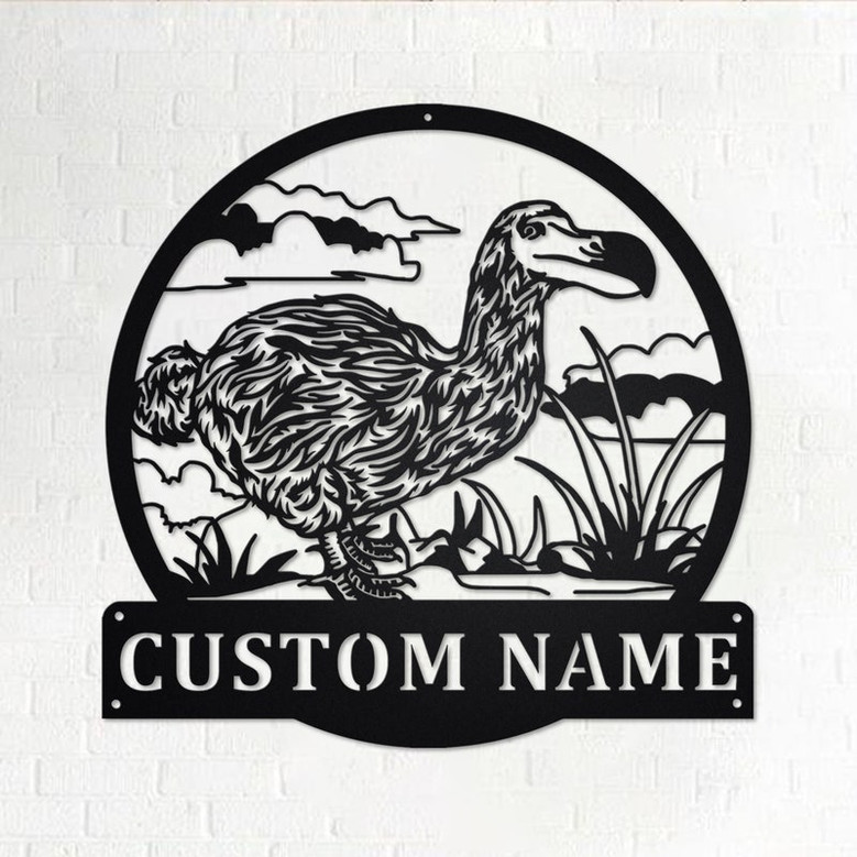 Custom Dodo Metal Wall Art, Personalized Dodo Name Sign Decoration For Room, Dodo Home Decor, Custom Dodo, Dodo Lover Gift, Dodo