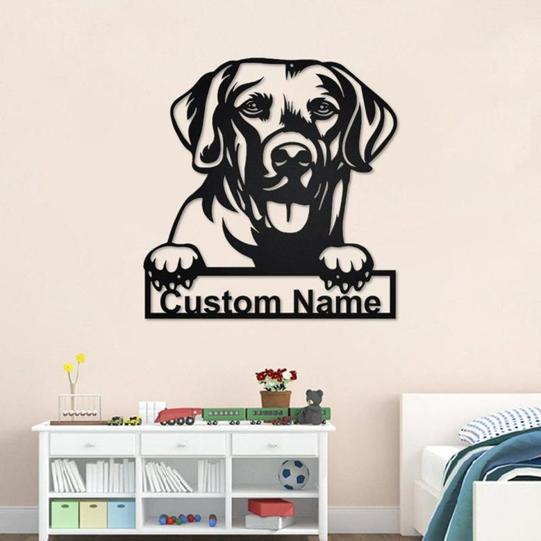 Personalized Chesapeake Bay Retriever Metal Sign | Dog Metal Wall Art | Dog Metal Wall Decor | Custom Chesapeake Bay Retriever | Custom Dog